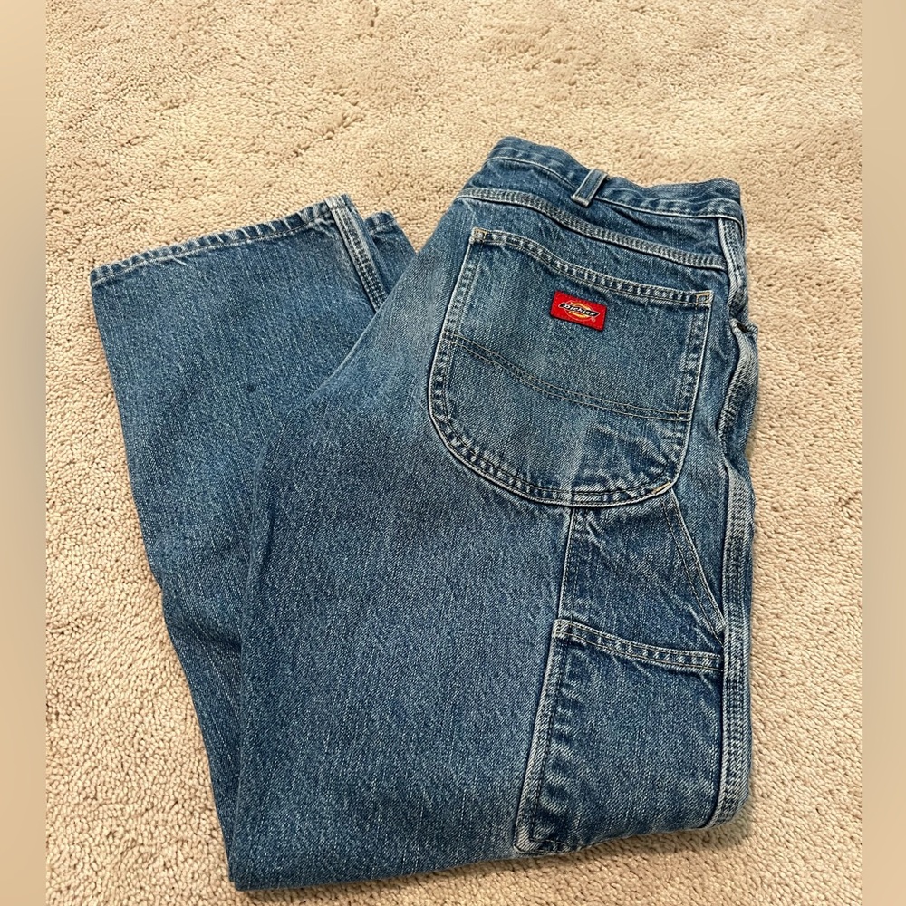 Dickies blue denim carpenter jeans